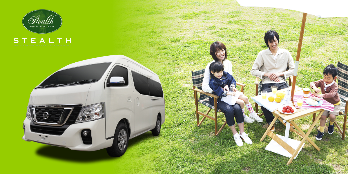 コンセプト 0系ハイエース専門店 Stealth ステルス 0系ハイエースのコンプリートカー新車販売